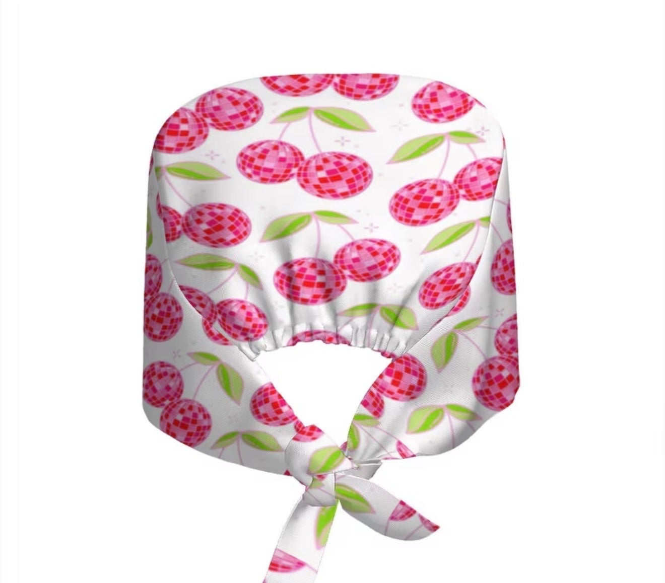 Cherry Babe Scrub Cap 🍒✨