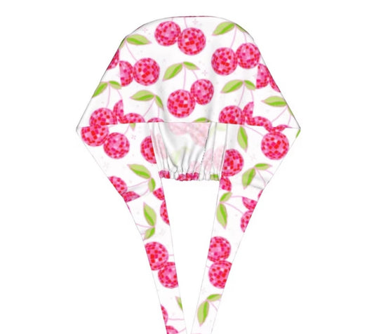 Cherry Babe Scrub Cap 🍒✨