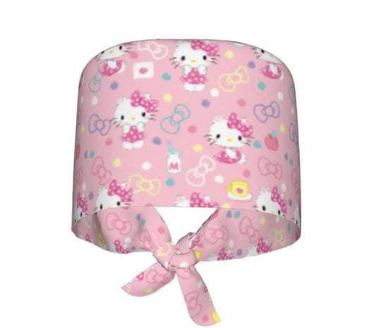 🌸 “Hello Baby Bliss” Scrub Cap 💕🍼✨