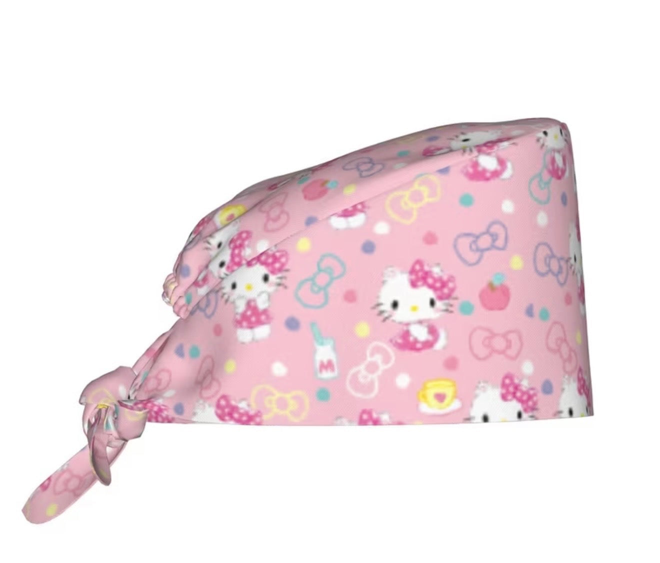 🌸 “Hello Baby Bliss” Scrub Cap 💕🍼✨