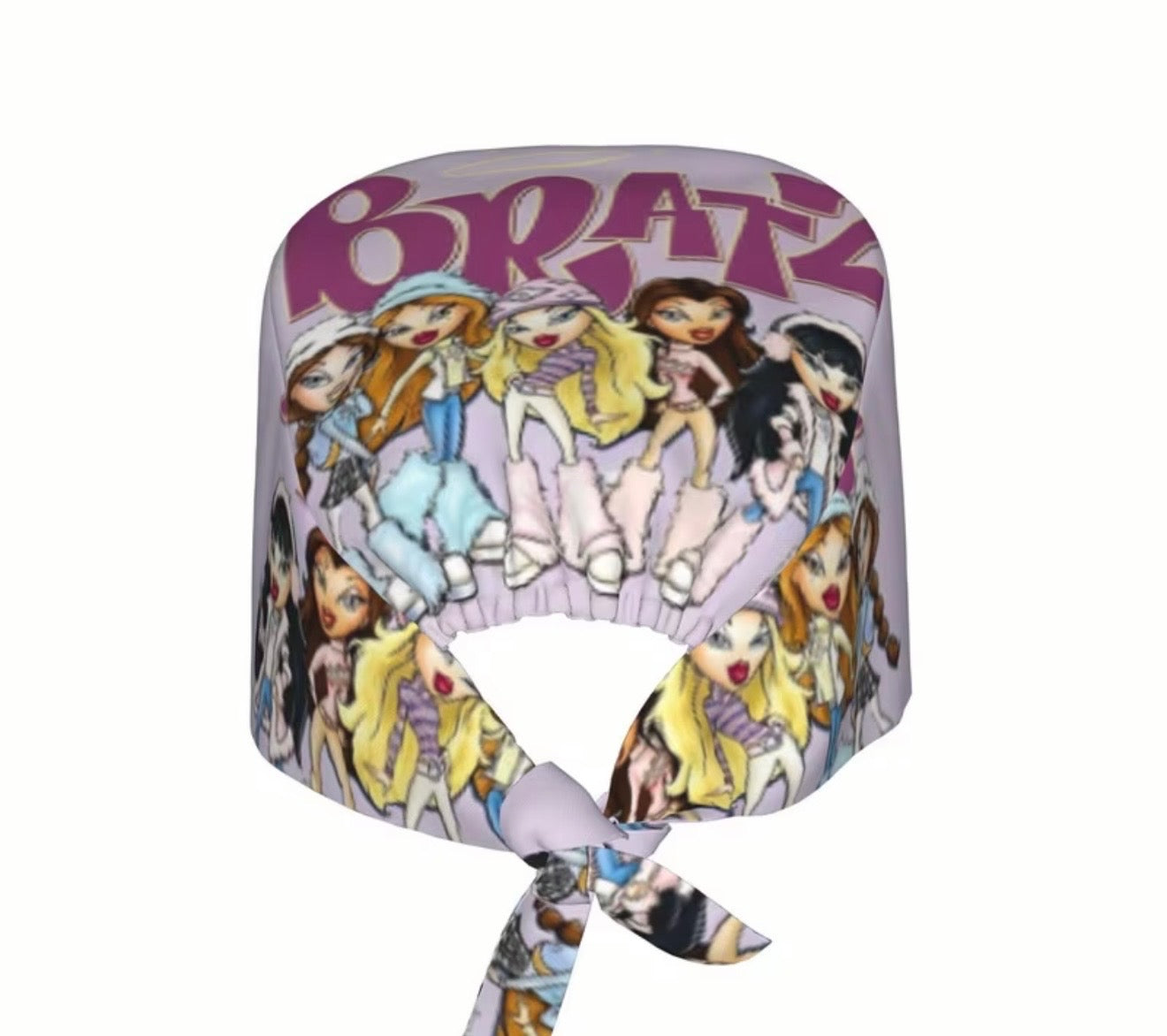 💜 “Bratz Boss Babe” Scrub Cap ✨👑💖