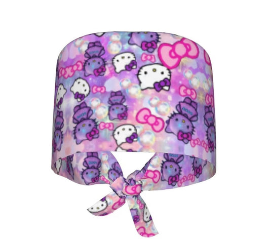 💜✨ “Twinkle Kitty Magic” Scrunchie Cap 💖💎