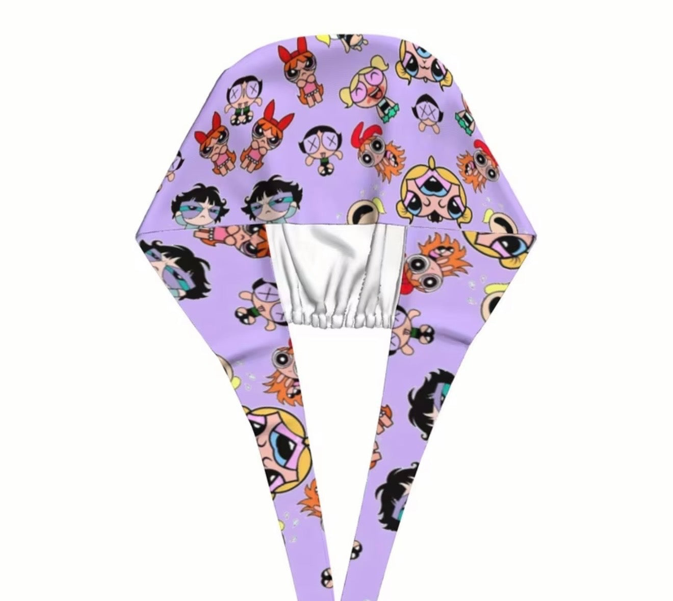 💖✨ “Powerpuff Pop Princess” Scrub Cap 💎🌈