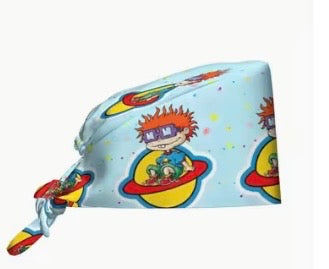 🌌 “Cosmic Chucky Vibes” Scrub Cap 🚀✨