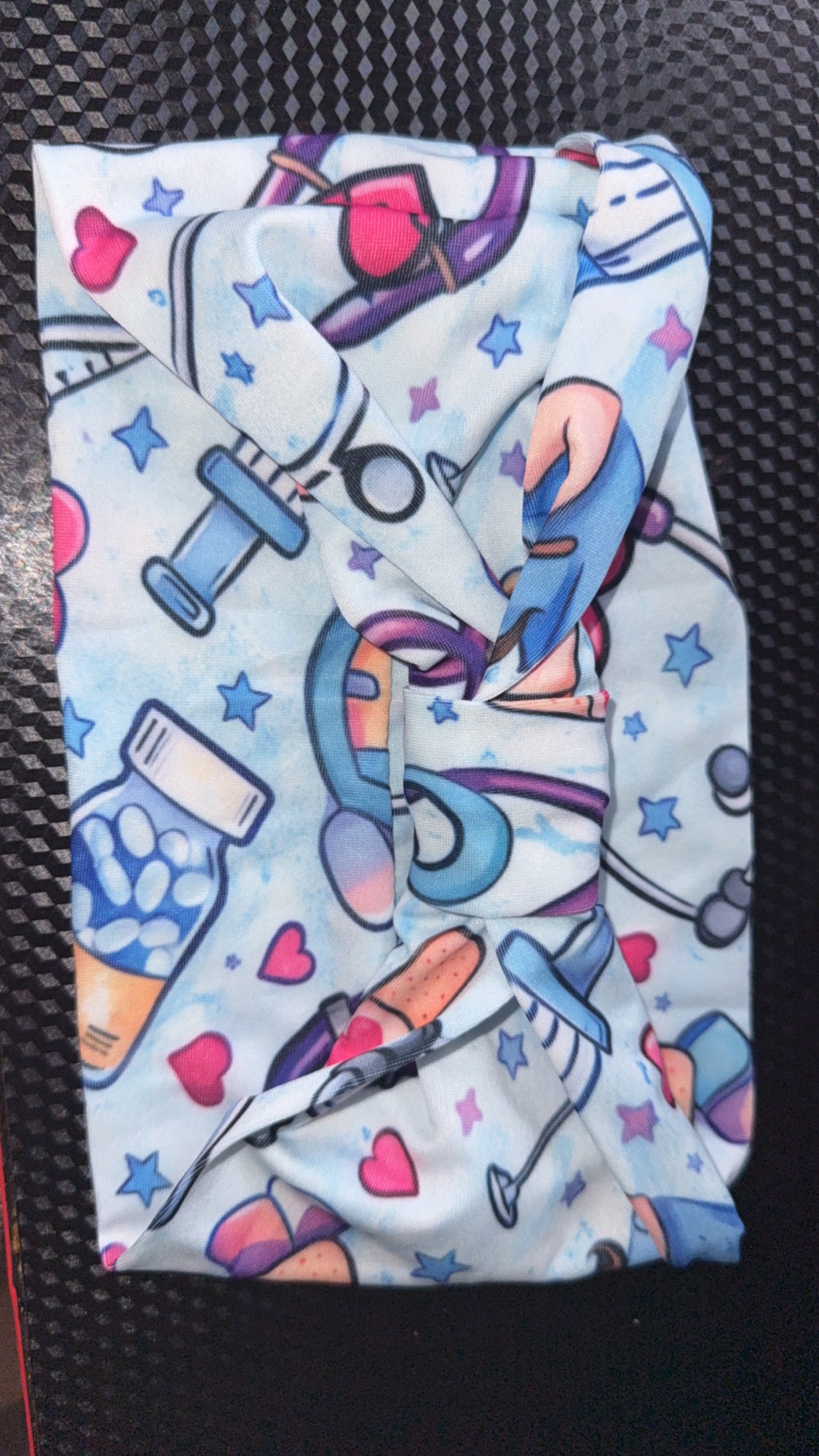💙✨ “Nurse Babe Sparkle” Headband 💎🎀